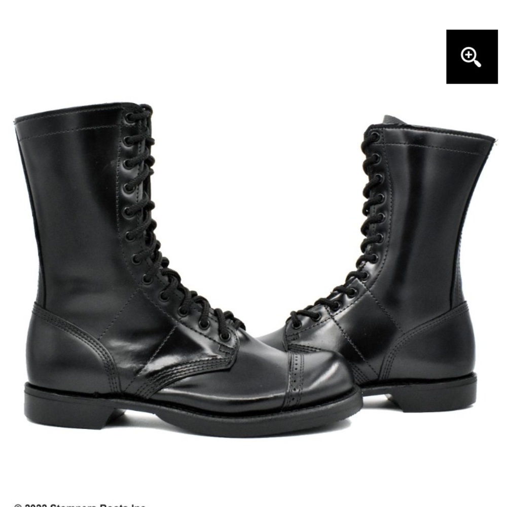 Corcoran 10” Combat Boots Size 9